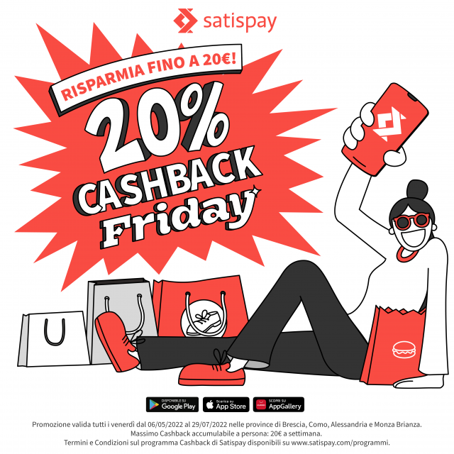Cashback 20%